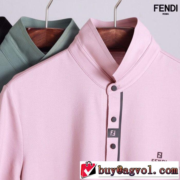 3色可選 最先端のスタイル フェンディ FENDI 2020SS人気 半袖Tシャツ 今回注目する