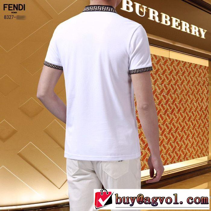 2色可選 フェンディおしゃれ刷新に役立つ  FENDI オススメのアイテムを見逃すな 半袖Tシャツ