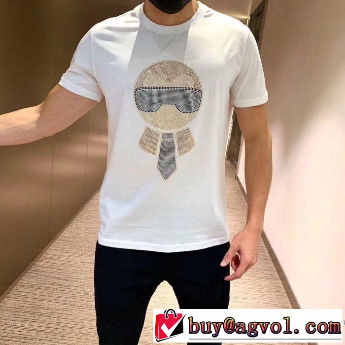 半袖Tシャツ 2色可選 ストリート界隈でも人気 フェンディストリート系に大人気 FENDI 最新の入荷商品
