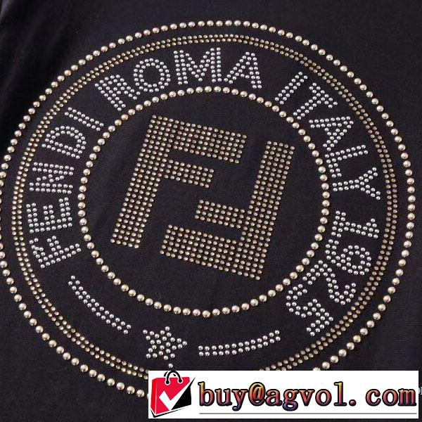 2色可選 トレンド最先端のアイテム フェンディ FENDI 半袖Tシャツ どのアイテムも手頃な価格で