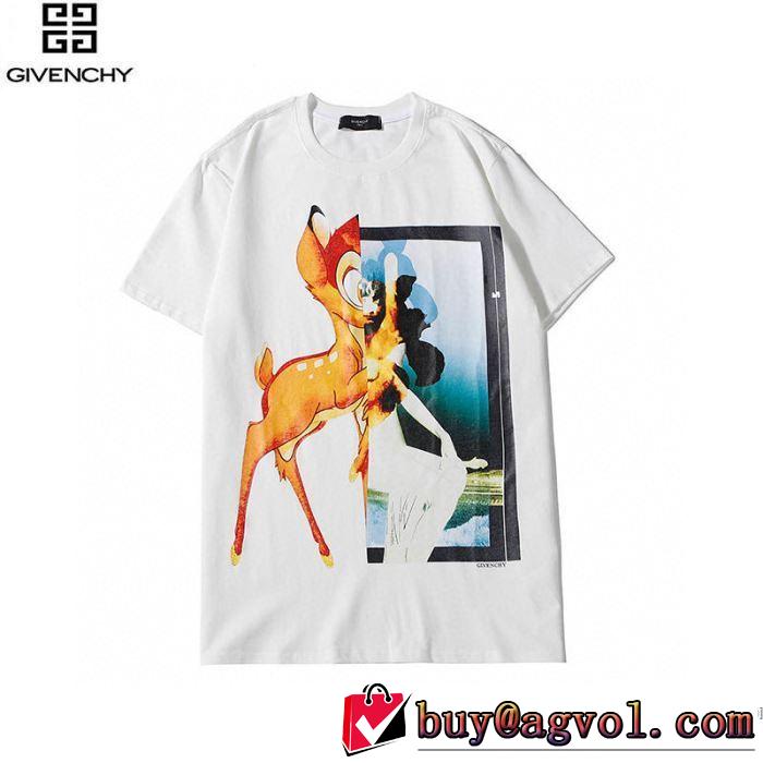 お手頃プライス ジバンシー GIVENCHY 2色可選 コーデの完成度を高める 半袖Tシャツ この時期の一番人気は