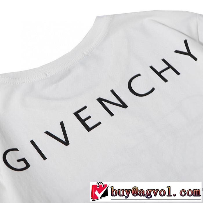普段使いにも最適なアイテム 半袖Tシャツ 2色可選 ストリート感あふれ ジバンシー GIVENCHY