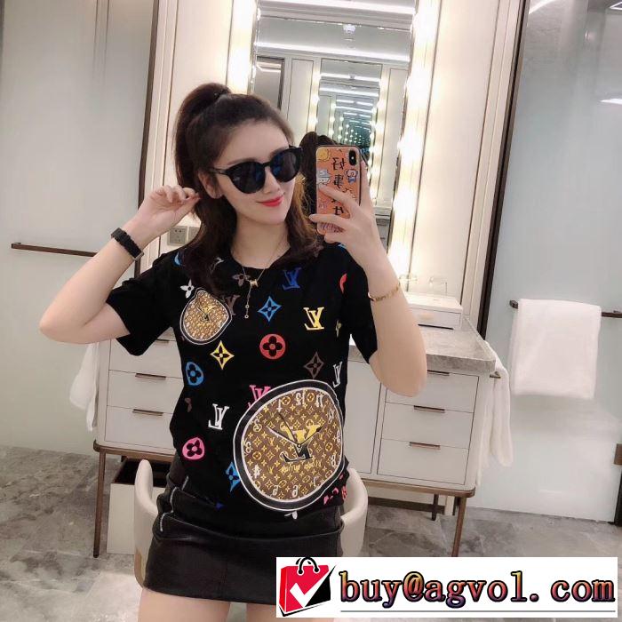 多色可選 ルイ ヴィトン高級感のある素材  LOUIS VUITTON 2020年春限定 半袖Tシャツ 海外大人気