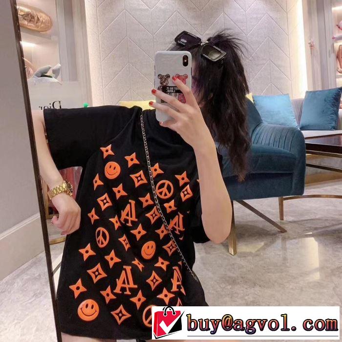 半袖Tシャツ 2色可選 今なお素敵なアイテムだ ルイ ヴィトン大幅割引価格  LOUIS VUITTON 20SS☆送料込