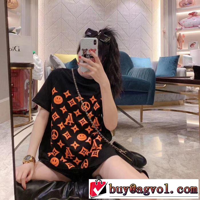半袖Tシャツ 2色可選 今なお素敵なアイテムだ ルイ ヴィトン大幅割引価格  LOUIS VUITTON 20SS☆送料込
