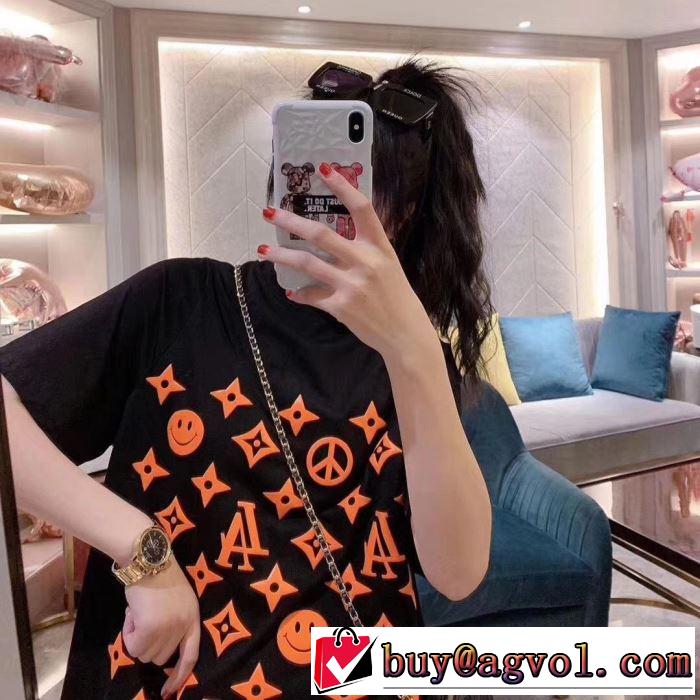 半袖Tシャツ 2色可選 今なお素敵なアイテムだ ルイ ヴィトン大幅割引価格  LOUIS VUITTON 20SS☆送料込