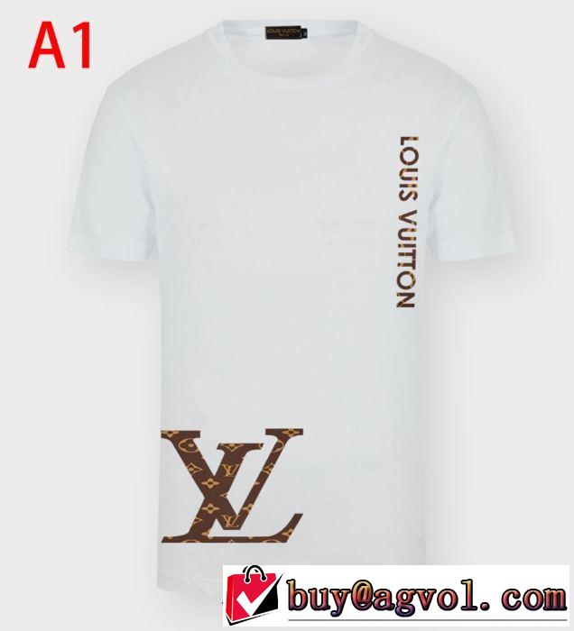 多色可選 半袖Tシャツ オススメのアイテムを見逃すな ルイ ヴィトン LOUIS VUITTON  2020モデル