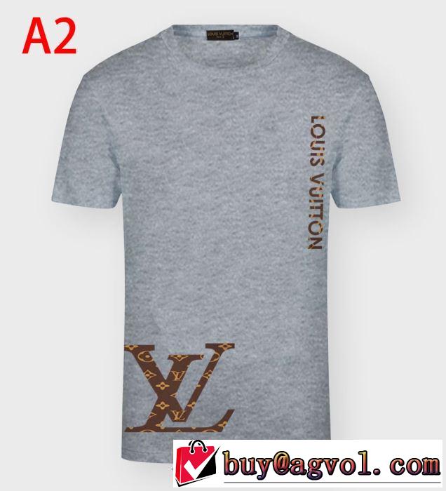 多色可選 半袖Tシャツ オススメのアイテムを見逃すな ルイ ヴィトン LOUIS VUITTON  2020モデル