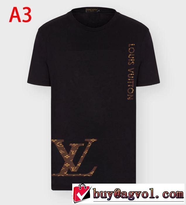 多色可選 半袖Tシャツ オススメのアイテムを見逃すな ルイ ヴィトン LOUIS VUITTON  2020モデル