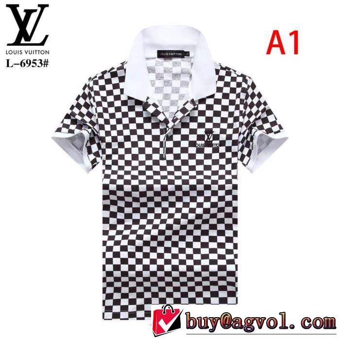 どのアイテムも手頃な価格で 2色可選 ルイ ヴィトン LOUIS VUITTON 2020春新作 半袖Tシャツファッションに合わせ