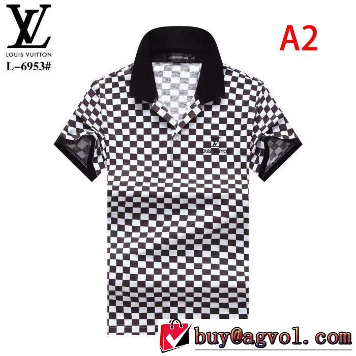 どのアイテムも手頃な価格で 2色可選 ルイ ヴィトン LOUIS VUITTON 2020春新作 半袖Tシャツファッションに合わせ