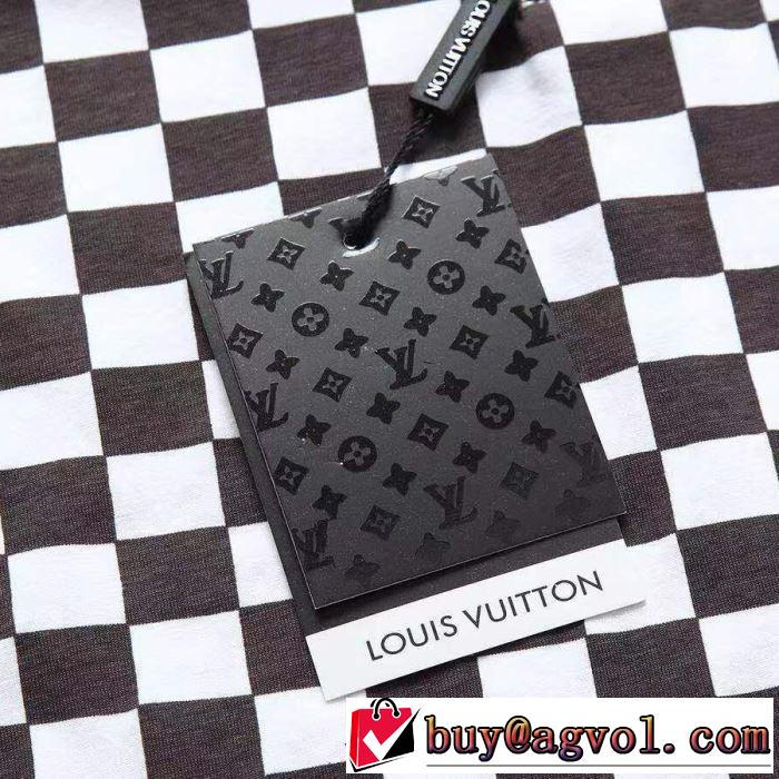 どのアイテムも手頃な価格で 2色可選 ルイ ヴィトン LOUIS VUITTON 2020春新作 半袖Tシャツファッションに合わせ