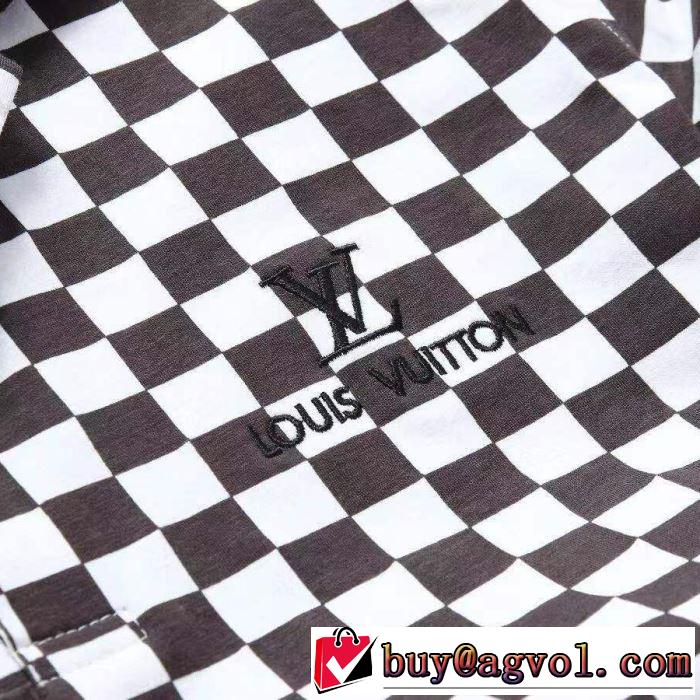 どのアイテムも手頃な価格で 2色可選 ルイ ヴィトン LOUIS VUITTON 2020春新作 半袖Tシャツファッションに合わせ