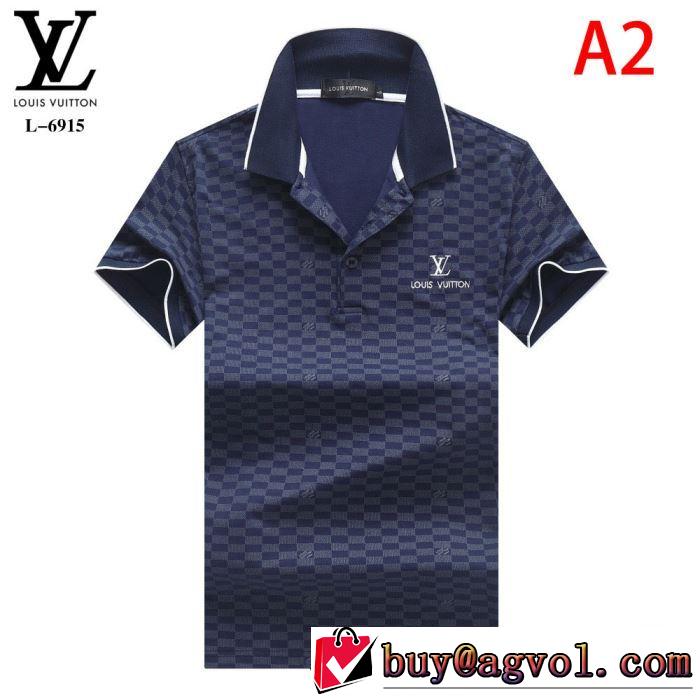ルイ ヴィトン 多色可選 飽きもこないデザイン LOUIS VUITTON 今季の主力おすすめ 半袖Tシャツ春夏コレクション新品