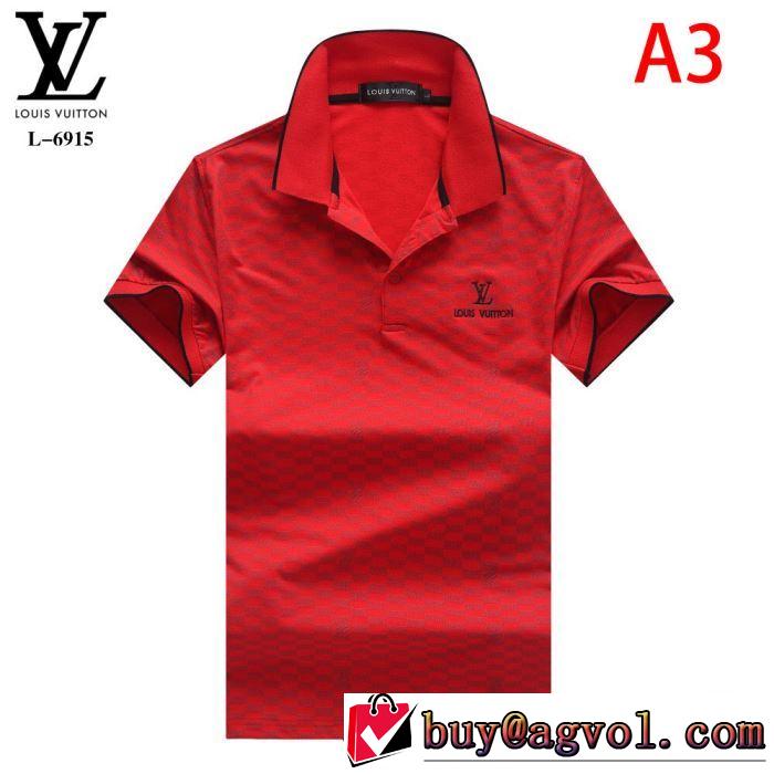 ルイ ヴィトン 多色可選 飽きもこないデザイン LOUIS VUITTON 今季の主力おすすめ 半袖Tシャツ春夏コレクション新品