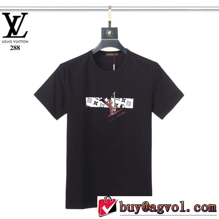 多色可選 価格帯が低い 半袖Tシャツ 普段見ないデザインばかり ルイ ヴィトン LOUIS VUITTON