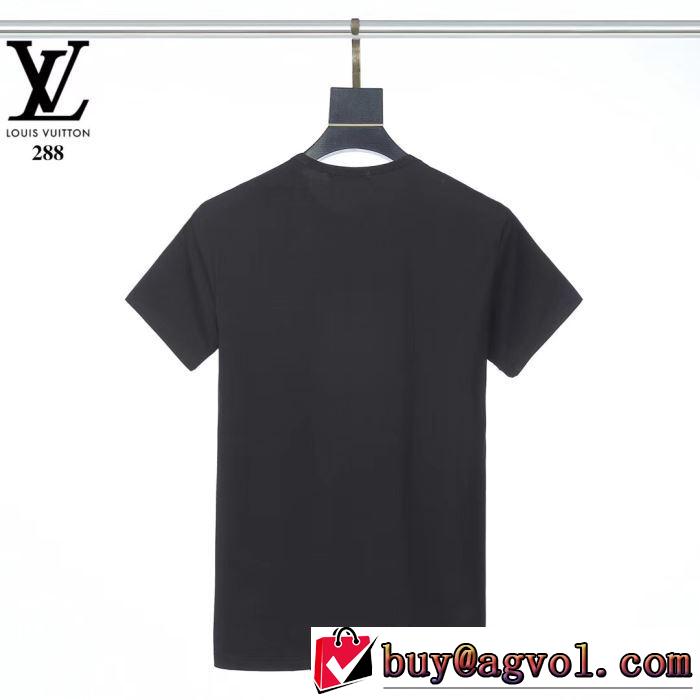 多色可選 価格帯が低い 半袖Tシャツ 普段見ないデザインばかり ルイ ヴィトン LOUIS VUITTON