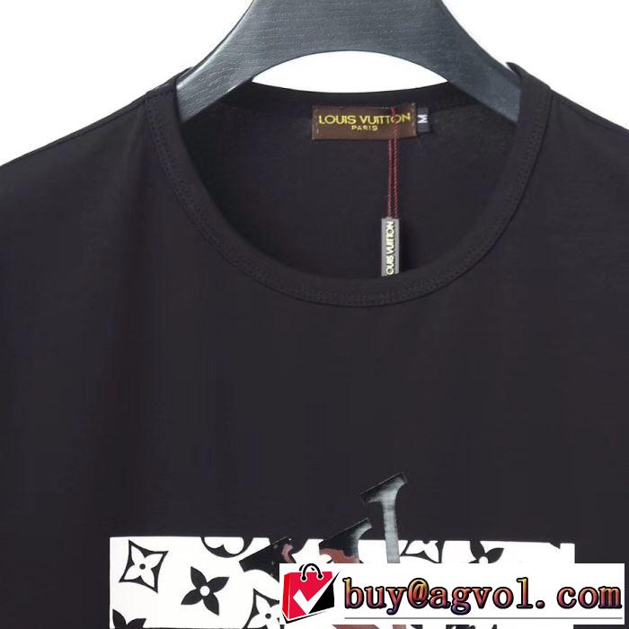 多色可選 価格帯が低い 半袖Tシャツ 普段見ないデザインばかり ルイ ヴィトン LOUIS VUITTON