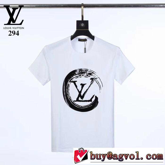 2020年春限定 3色可選 半袖Tシャツ 幅広いアイテムを展開 ルイ ヴィトン LOUIS VUITTON