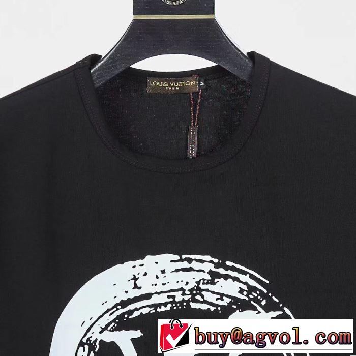 2020年春限定 3色可選 半袖Tシャツ 幅広いアイテムを展開 ルイ ヴィトン LOUIS VUITTON