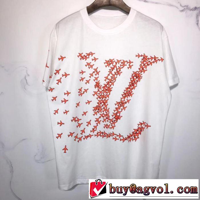 今なお素敵なアイテムだ 多色可選 ルイ ヴィトン今年の春トレンド  LOUIS VUITTON 半袖Tシャツ大人の新作こそ