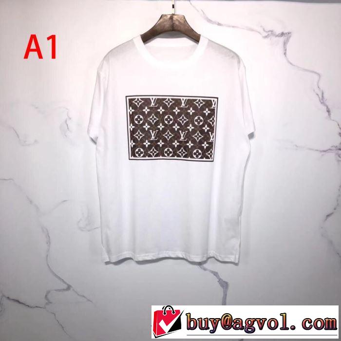 多色可選 おしゃれに大人の必見 ルイ ヴィトン 2020モデル  LOUIS VUITTON 半袖Tシャツストリート感あふれ