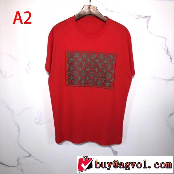 多色可選 おしゃれに大人の必見 ルイ ヴィトン 2020モデル  LOUIS VUITTON 半袖Tシャツストリート感あふれ