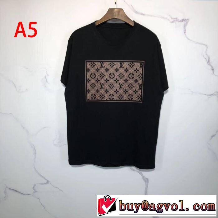 多色可選 おしゃれに大人の必見 ルイ ヴィトン 2020モデル  LOUIS VUITTON 半袖Tシャツストリート感あふれ
