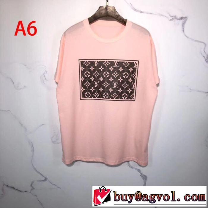 多色可選 おしゃれに大人の必見 ルイ ヴィトン 2020モデル  LOUIS VUITTON 半袖Tシャツストリート感あふれ