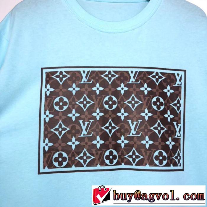 多色可選 おしゃれに大人の必見 ルイ ヴィトン 2020モデル  LOUIS VUITTON 半袖Tシャツストリート感あふれ