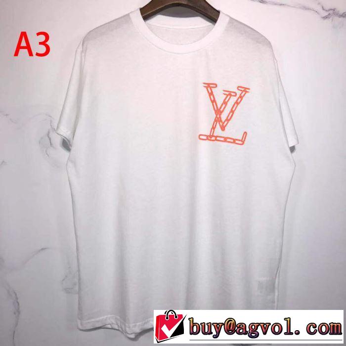 半袖Tシャツ 多色可選 普段使いにも最適なアイテム ルイ ヴィトン LOUIS VUITTON ストリート界隈でも人気
