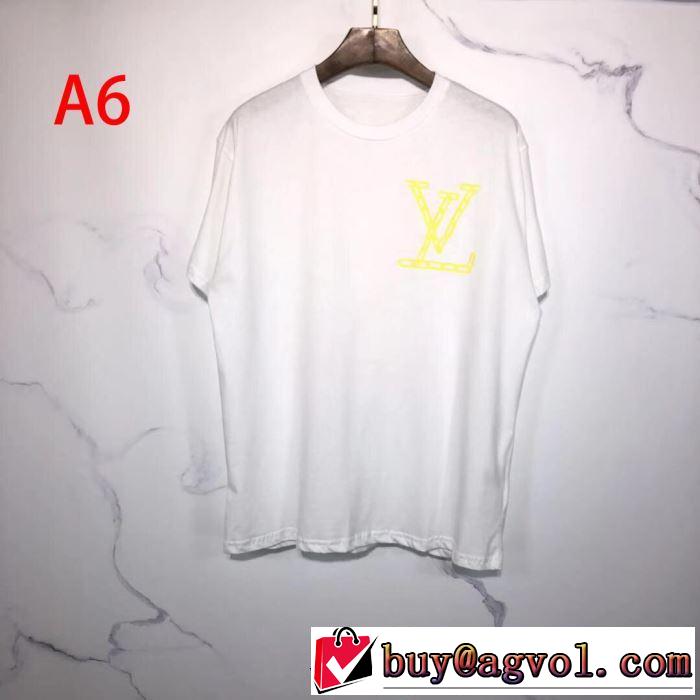 半袖Tシャツ 多色可選 普段使いにも最適なアイテム ルイ ヴィトン LOUIS VUITTON ストリート界隈でも人気