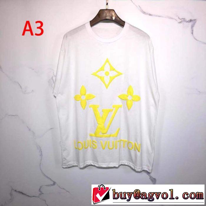 ルイ ヴィトン 多色可選 LOUIS VUITTON オススメのアイテムを見逃すな 半袖Tシャツ20新作です