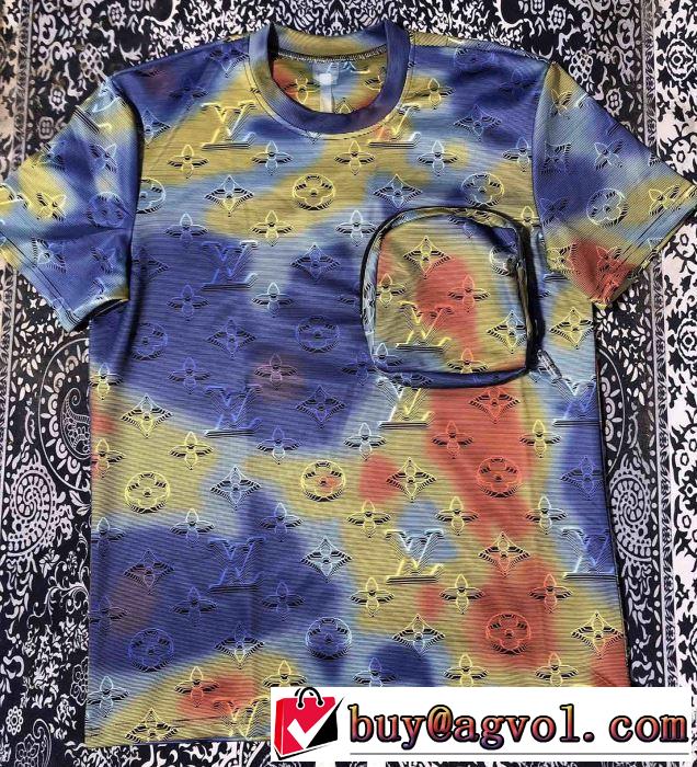 ルイ ヴィトンデザインお洒落 2色可選  LOUIS VUITTON 最新の入荷商品 半袖Tシャツトレンド最先端のアイテム