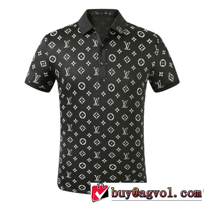 2色可選 差をつけたい人にもおすすめ 半袖Tシャツ 飽きもこないデザイン ルイ ヴィトン LOUIS VUITTON