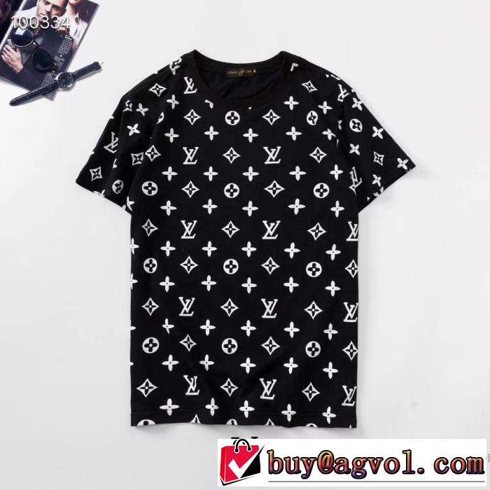 2020年春限定 2色可選 半袖Tシャツ 海外でも人気なブランド ルイ ヴィトン LOUIS VUITTON  海外大人気