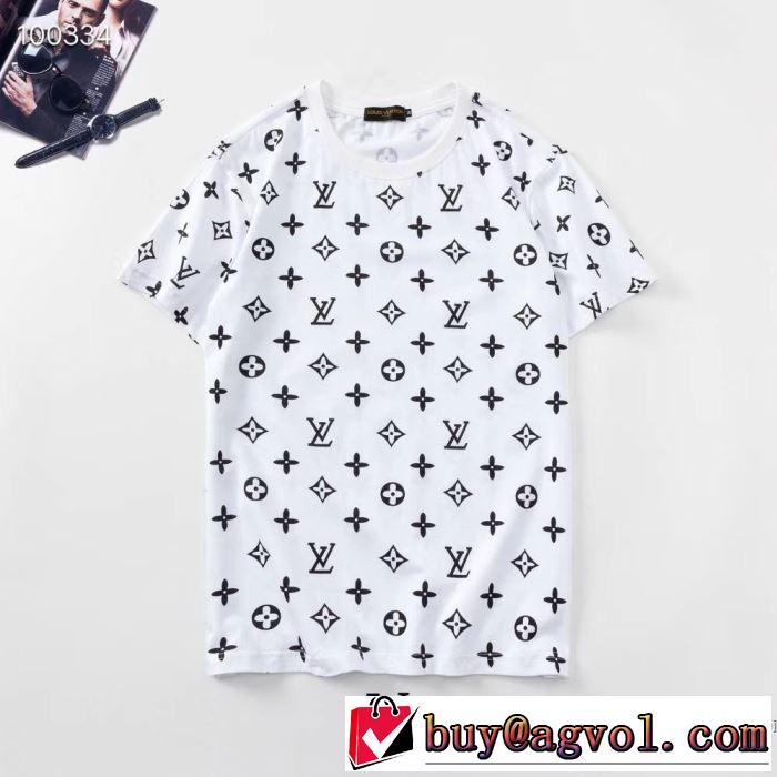 2020年春限定 2色可選 半袖Tシャツ 海外でも人気なブランド ルイ ヴィトン LOUIS VUITTON  海外大人気