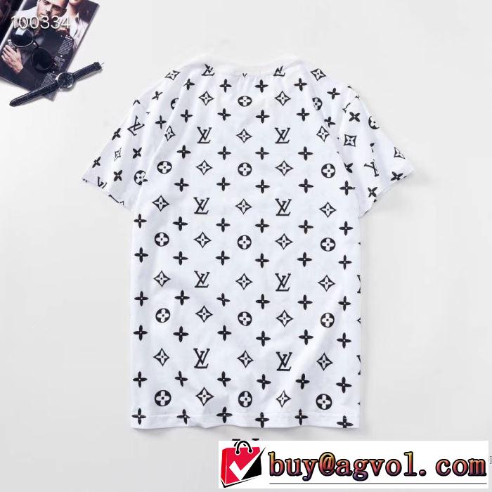 2020年春限定 2色可選 半袖Tシャツ 海外でも人気なブランド ルイ ヴィトン LOUIS VUITTON  海外大人気