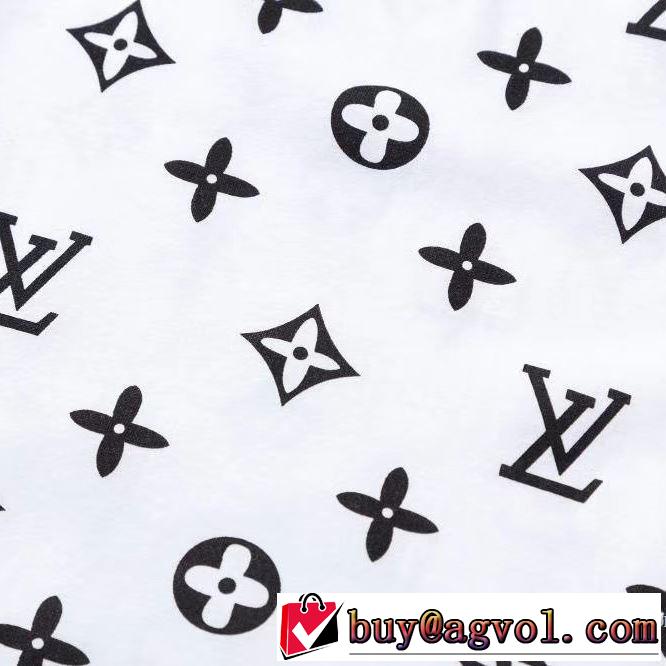 2020年春限定 2色可選 半袖Tシャツ 海外でも人気なブランド ルイ ヴィトン LOUIS VUITTON  海外大人気