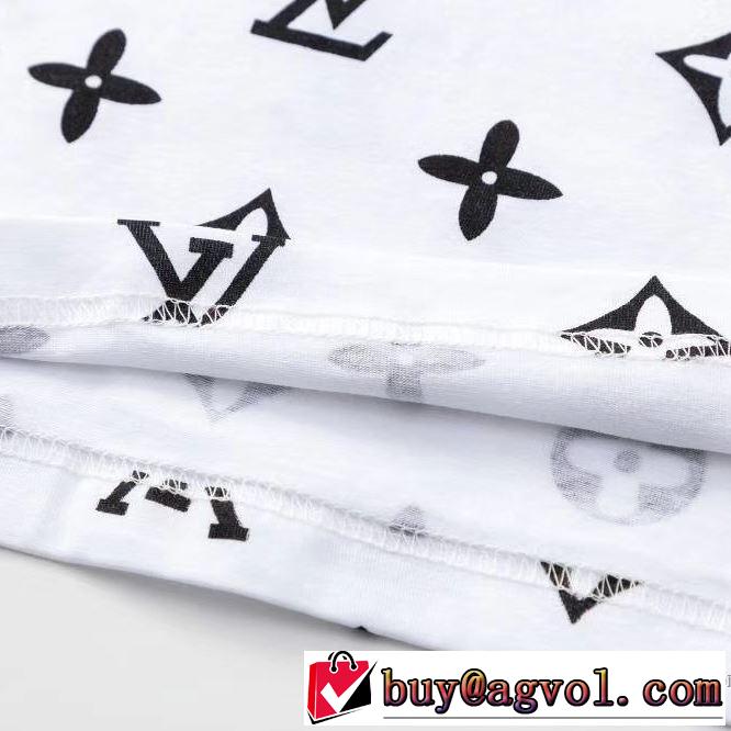 2020年春限定 2色可選 半袖Tシャツ 海外でも人気なブランド ルイ ヴィトン LOUIS VUITTON  海外大人気