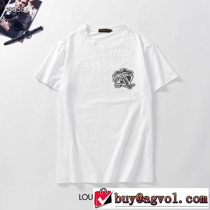 半袖Tシャツ 2色可選 今なお素敵なアイテムだ ルイ ヴィトン LOUIS VUITTON 大人の新作こそ