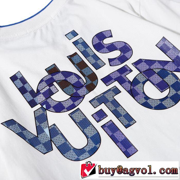 差をつけたい人にもおすすめ 2色可選 ルイ ヴィトン LOUIS VUITTON 春夏コレクション新品 半袖Tシャツ