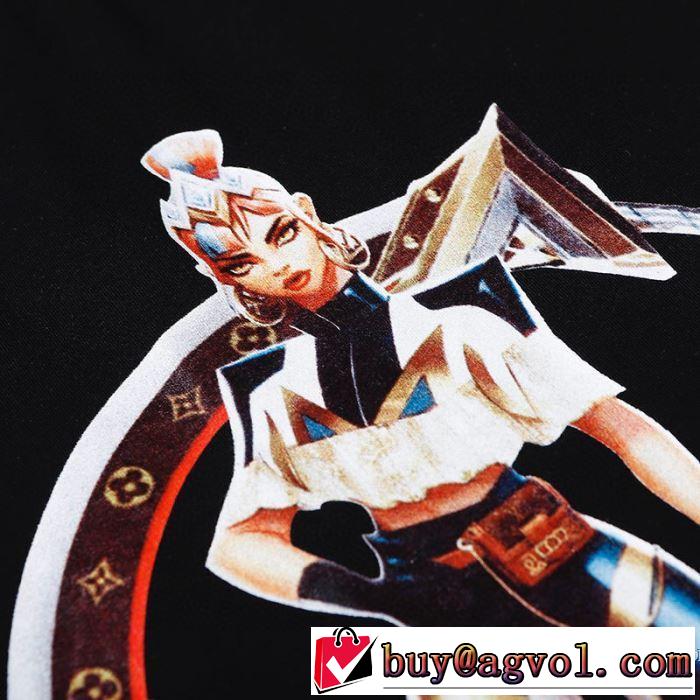 海外でも人気なブランド 2色可選 半袖Tシャツ 幅広いアイテムを展開 ルイ ヴィトン LOUIS VUITTON