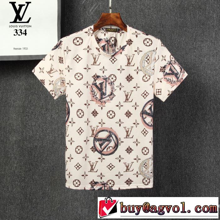 2020年春限定 3色可選 ルイ ヴィトン LOUIS VUITTON 大人の新作こそ 半袖Tシャツ 今なお素敵なアイテムだ