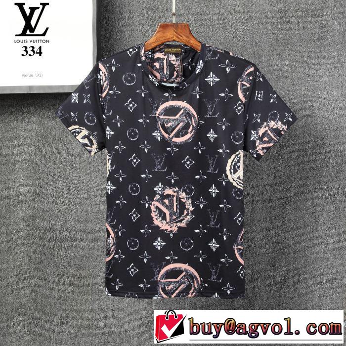 2020年春限定 3色可選 ルイ ヴィトン LOUIS VUITTON 大人の新作こそ 半袖Tシャツ 今なお素敵なアイテムだ