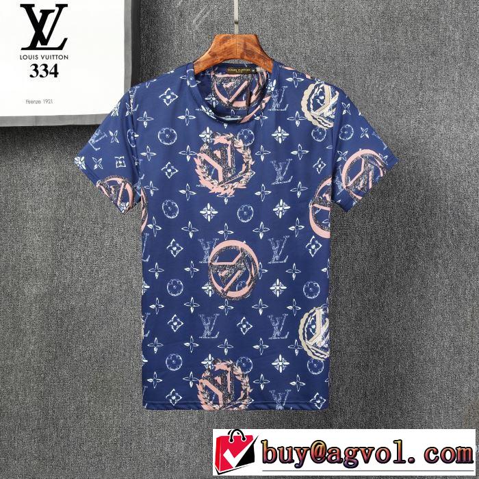 2020年春限定 3色可選 ルイ ヴィトン LOUIS VUITTON 大人の新作こそ 半袖Tシャツ 今なお素敵なアイテムだ