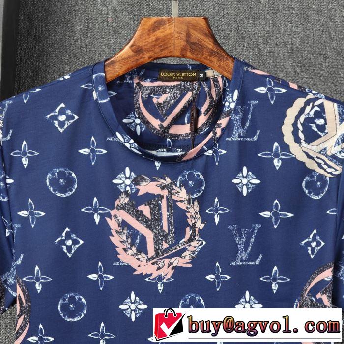 2020年春限定 3色可選 ルイ ヴィトン LOUIS VUITTON 大人の新作こそ 半袖Tシャツ 今なお素敵なアイテムだ