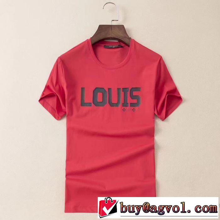 3色可選 普段のファッション ルイ ヴィトン LOUIS VUITTON 大人気のブランドの新作 半袖Tシャツ 最もオススメ
