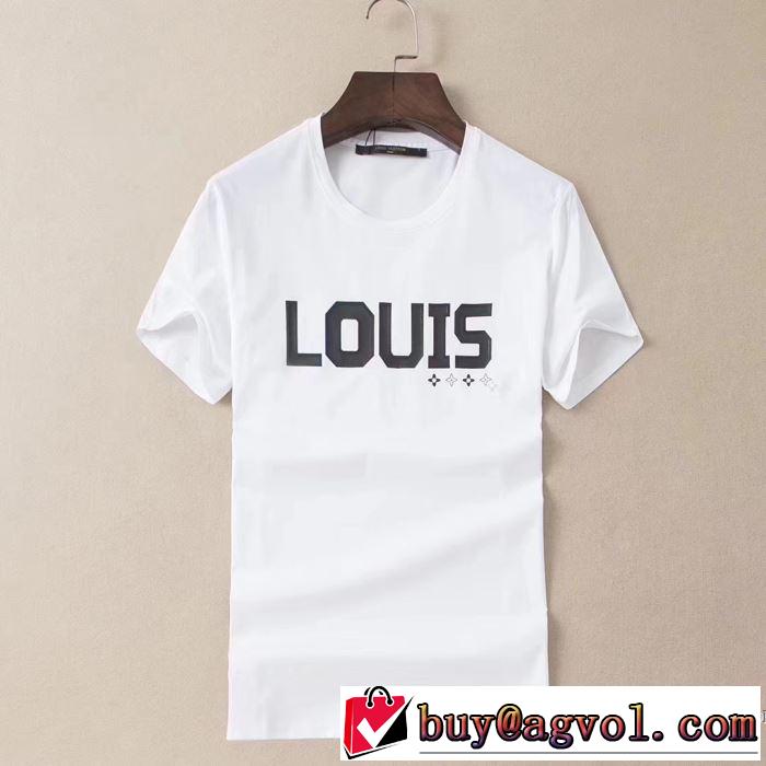 3色可選 普段のファッション ルイ ヴィトン LOUIS VUITTON 大人気のブランドの新作 半袖Tシャツ 最もオススメ