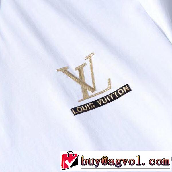 半袖Tシャツ2色可選  日本未入荷カラー ルイ ヴィトン 一目惚れ級に LOUIS VUITTON 争奪戦必至